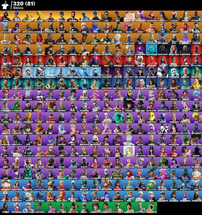 300+ Skins