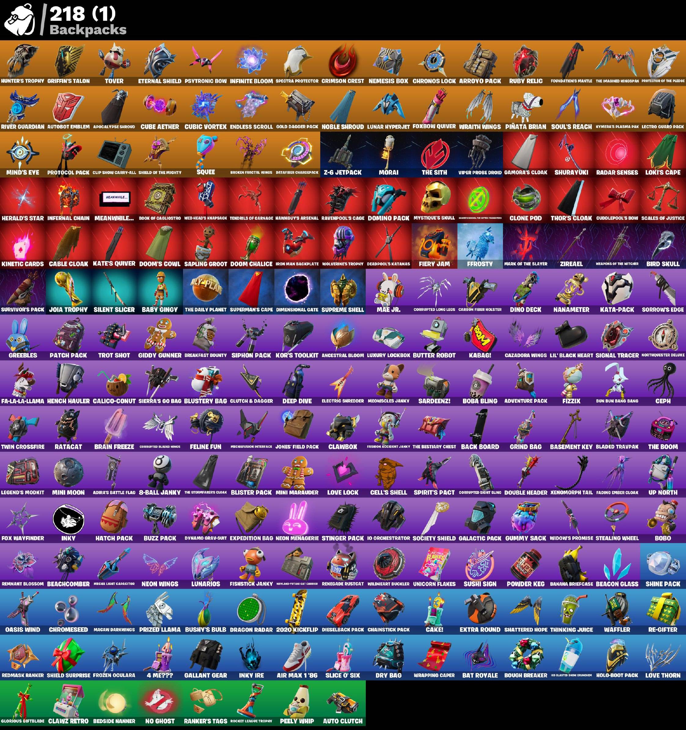 200+ Skins