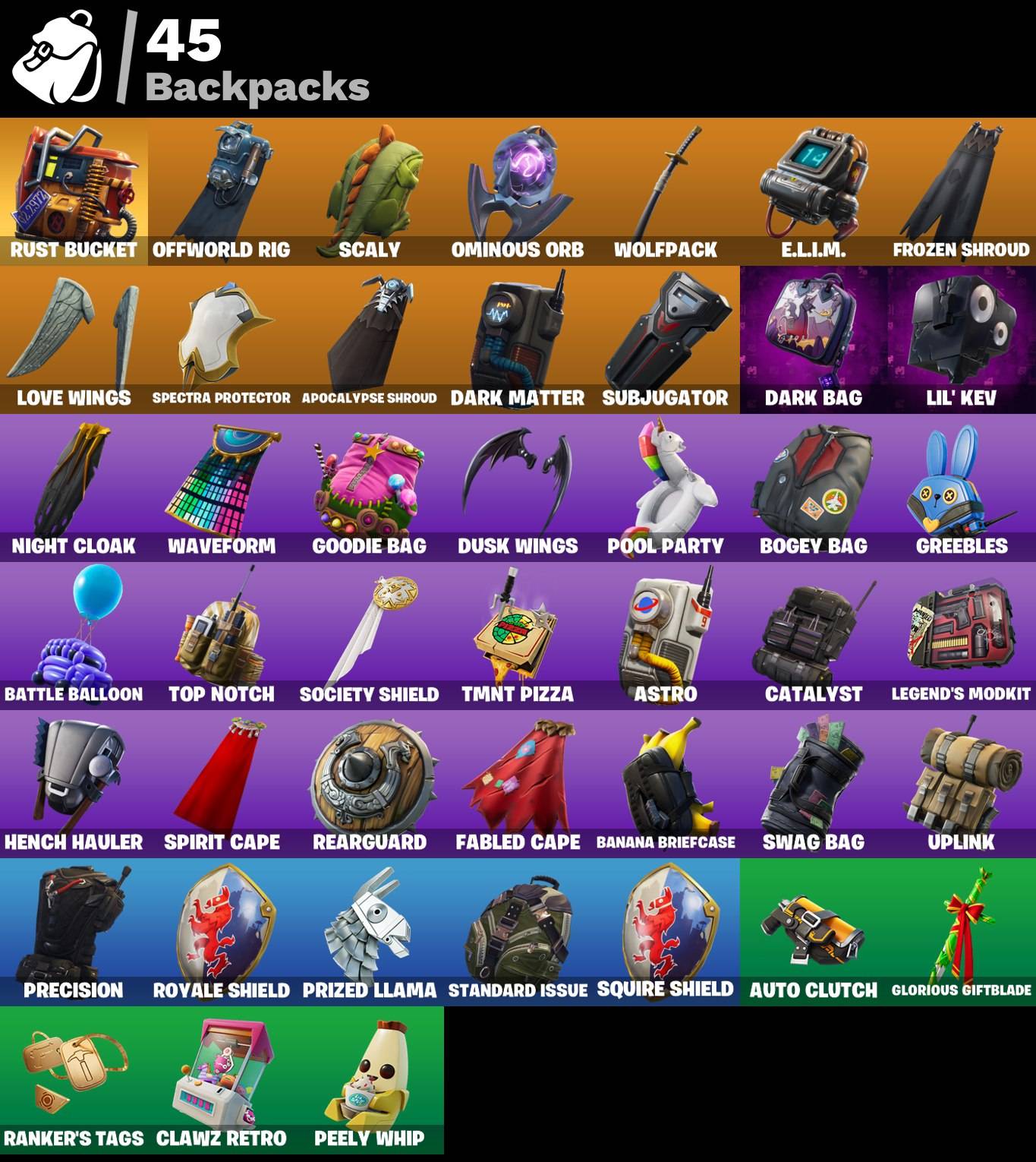 50+ Skins